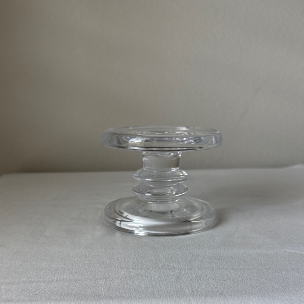Glass Candle Holder